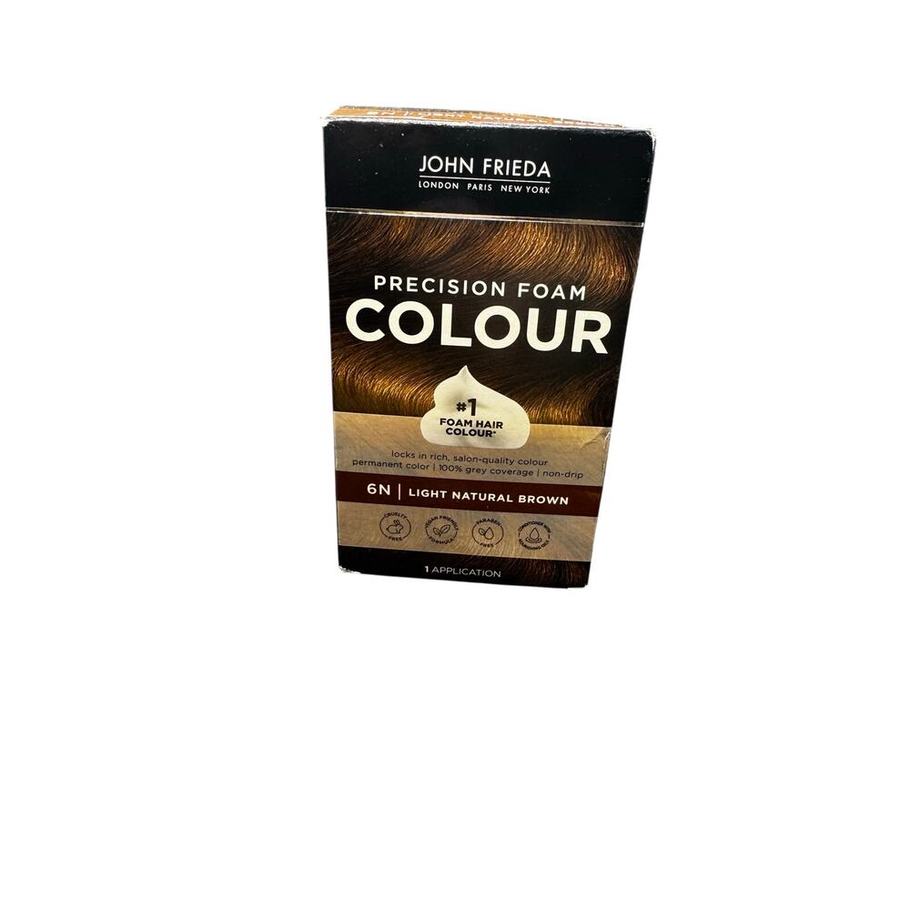 NWT JOHN FRIEDA Precision Foam Colour 6N Light Natural Brown SEALED